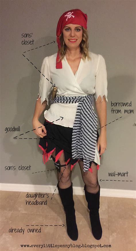 pirate costume for adults diy|female pirate costume diy boots.